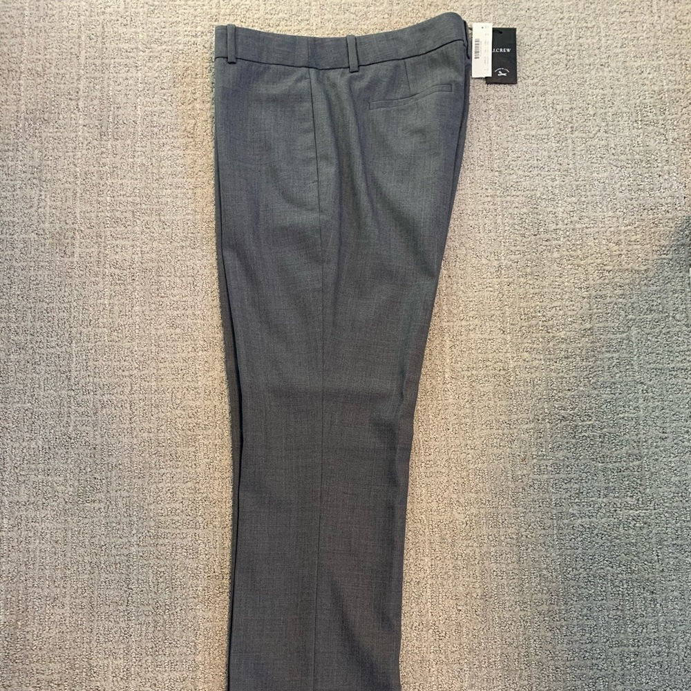 J.Crew Super 120s Size 6 Regent suit pant, grey